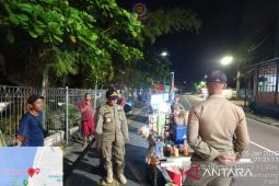 Satpol PP Belitung imbau pedagang tidak berjualan di trotoar Tanjungpendam