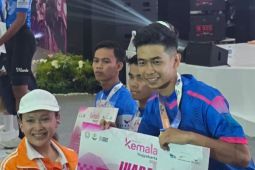 Dua atlet Polda Jambi naik podium Tour of Kemala 2025 di Yogyakarta