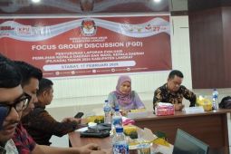 KPU Langkat lakukan FGD penyusunan laporan evaluasi