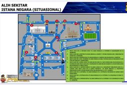 Berikut rekayasa lalu lintas saat pelantikan kepala daerah
