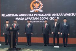 Ketua MPR lantik tujuh anggota MPR pengganti antarwaktu