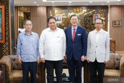 Presiden Pabowo terima kunjungan delegasi Federasi Industri Korea Selatan