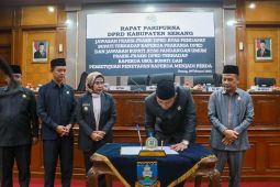 DPRD Kabupaten Serang tetapkan tiga raperda jadi perda tahun 2025