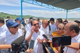 Menteri Kelautan dan Perikanan tinjau lokasi PSN Udang di Sumbawa