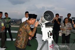 Kemenag Sumsel pantau hilal awal Ramadhan di puncak salah satu hotel Palembang