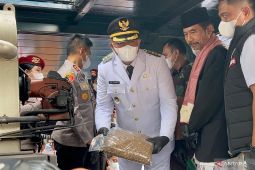 Baru dilantik, Bupati Bogor Rudy Susmanto buat gebrakan memusnahkan 1 ton narkoba