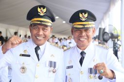 Presiden Prabowo lantik Bupati HSS Syafrudin Noor dan Wabup Suriani