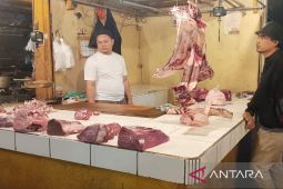Harga daging naik di pasar Cianjur karena permintaan tinggi