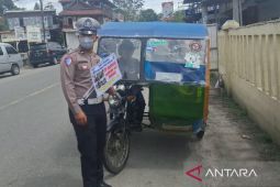 Polres Taput tindak 651 pelanggar operasi keselamatan