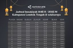 Jadwal Imsak dan buka puasa Ramadhan 2025 di Lombok Tengah