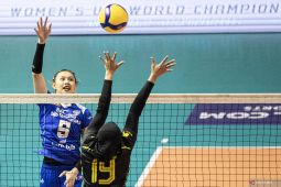 Peluang Palembang BSB ke final four Proliga 2025 tertunda