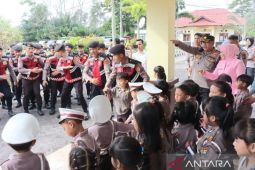 Polres Beltim kenalkan tugas polisi kepada usia dini