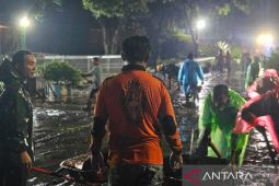BPBD tangani banjir jalur wisata Kota Batu Jawa Timur