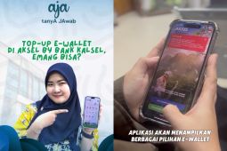 Fitur top up e-wallet pada Aksel by Bank Kalsel mudahkan berbelanja daring