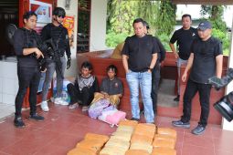 Polri gagalkan penyelundupan 74 Kg ganja oleh jaringan antarprovinsi
