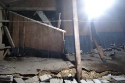 Sejumlah rumah di Boyolali rusak akibat tanah longsor pada Minggu malam