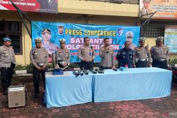 Polres Cilegon musnahkan 350 knalpot tidak sesuai standar