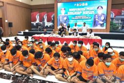 Polresta Sidoarjo bekuk 134 tersangka narkoba hingga Februari 2025