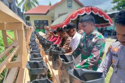 Polres Buru Selatan luncurkan Program Pekarangan Pangan Lestari