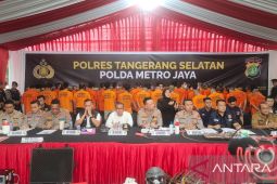 Polres Tangsel ungkap kasus produksi tembakau sintetis 612 kilogram
