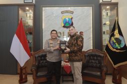 Polres Blitar perkuat kerja sama dengan Australia bidang keamanan