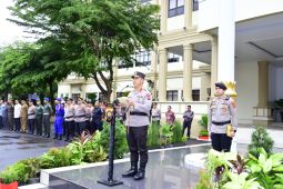 Polda Jambi menggelar apel OMP Siginjai 2024-2025