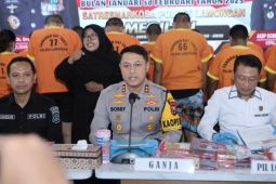 Januari-Februari 2025, Polres Lamongan ungkap 29 kasus narkoba