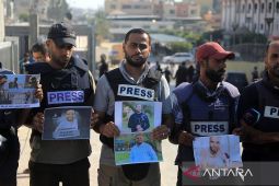 Palestina desak wartawan sedunia bersuara demi para jurnalis di Gaza