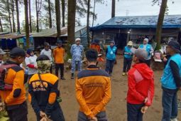 Aksi pemerhati lingkungan tanam seribu bibit pohon di Pegunungan Bawakaraeng