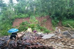 Sejumlah rumah warga Pacitan rusak terdampak longsor