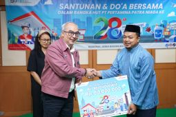 Sambut HUT ke-28 Pertamina Patra Niaga, RJBB adakan santunan dan doa bersama