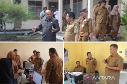 Wabup Bangka Tengah sidak dua lembaga strategis