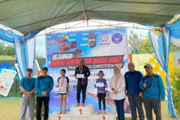 PT Timah - Polres Bangka Barat gelar "Fun Swimming Competition 2025"