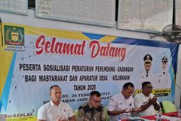 Pemkab Langkat sosialisasi Perda Bumdes dan Perda bantuan hukum buat warga miskin
