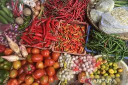 Harga pangan Rabu, cabai rawit Rp83.050/kg, ini selengkapnya