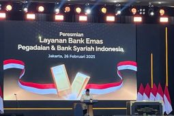 Presiden resmikan Bank Emas pertama di Indonesia