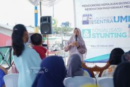 PT Timah hadirkan Kemunting tekan stunting di Nelayan II Bangka