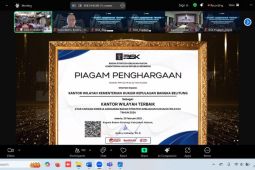 Kemenkum Babel raih Kinerja Anggaran Terbaik