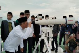 Rukyat hilal awal Ramadhan 1446 Hijriah di  Palembang terkendala cuaca