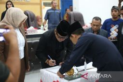DPRD Madina gelar rapat paripurna penetapan kepala daerah terpilih