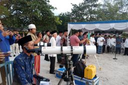 Pengamatan hilal awal Ramadhan 1446 Hijriah di Belitung terhalang awan