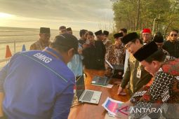 Hilal tidak terlihat di Bengkulu karena tertutup awan