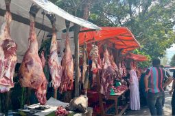 Harga daging tradisi meugang di Aceh Rp200 ribu perkilogram