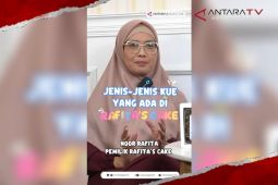 Jenis-jenis kue yang ada di Rafita's Cake