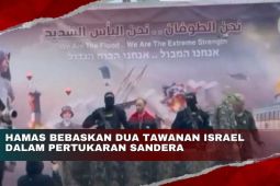 Hamas bebaskan dua tawanan Israel dalam pertukaran sandera