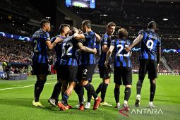 Inter Milan kokoh di puncak klasemen setelah bungkam Atalanta 2-0
