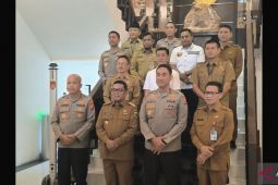 Gubernur Andra Soni perkuat kolaborasi dengan Kapolda Banten