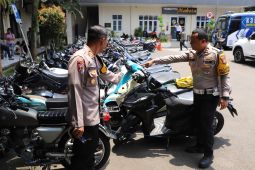 Terindikasi balap liar, Polresta Malang sita 130 kendaraan roda dua
