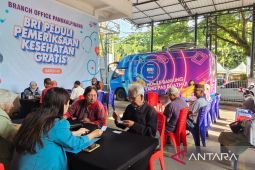 BRI Pangkalpinang kembali gelar pemeriksaan kesehatan gratis