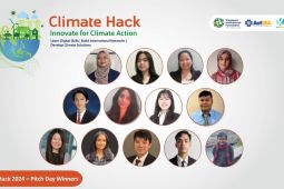 Inovator Muda lintas negara selesaikan tantangan bersama di Climate Hack 2024